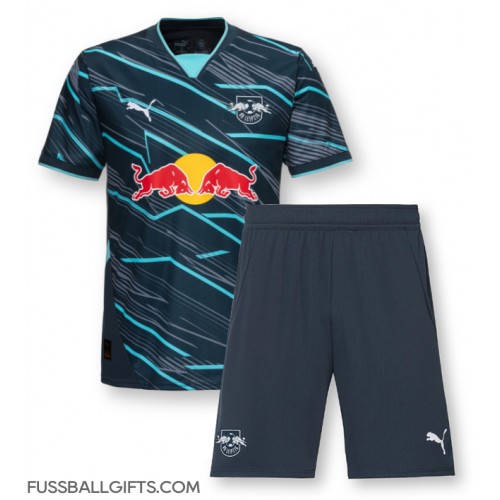 RB Leipzig Fußballbekleidung 3rd trikot Kinder 2024-25 Kurzarm (+ kurze hosen)